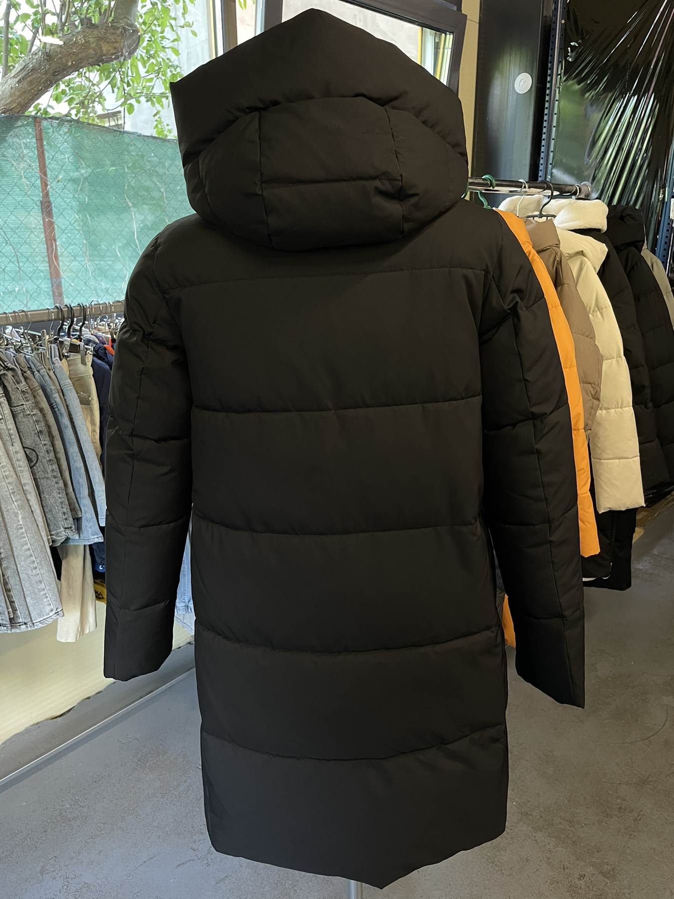 808#1 чорн. Куртка жіноча зима Caroles S-3XL (90 см) по 6шт - Зображення 3