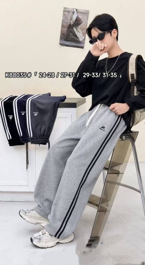 K88035 чорн. Сп. штани дитячі ФЛІС 24-28 по 5