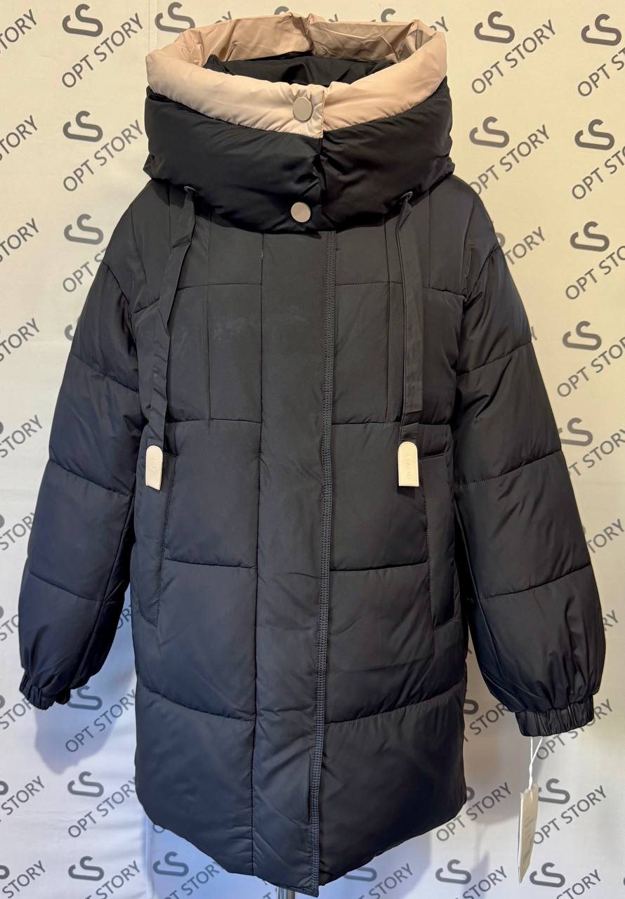 D648CW#W701 чорн. Куртка жіноча S-XL по 4 - Зображення 3