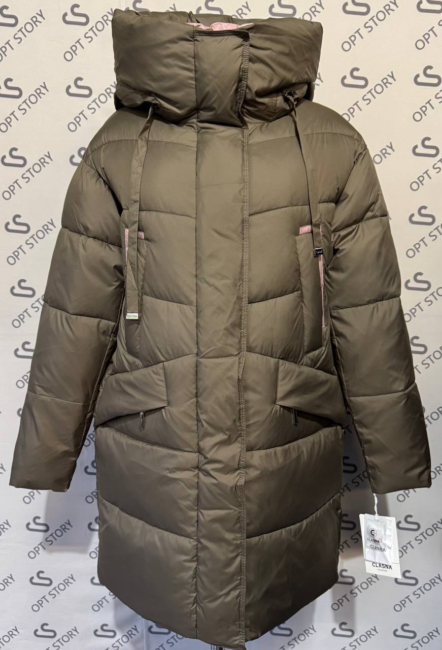 D745CW#W675 коричн. Куртка жіноча S-XL по 4 - Зображення 2