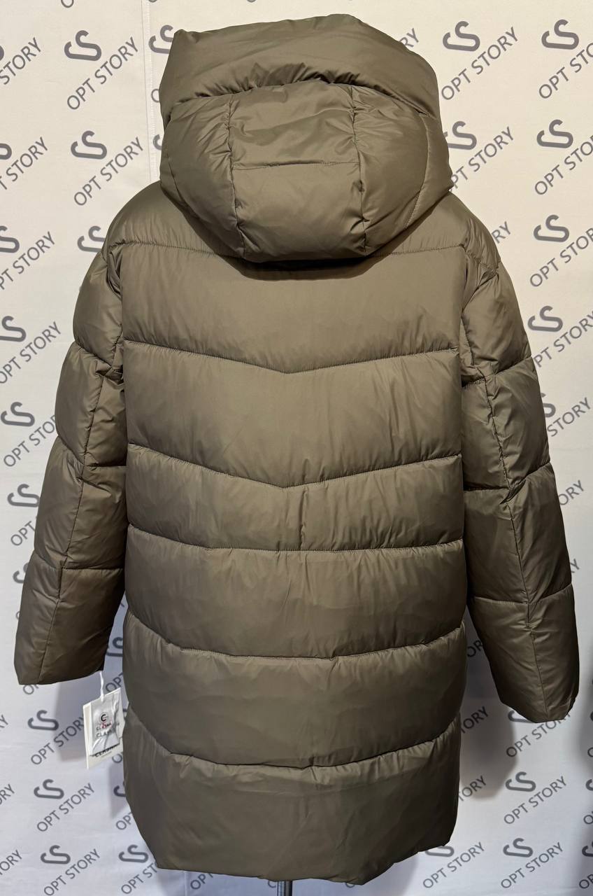 D745CW#W675 коричн. Куртка жіноча S-XL по 4 - Зображення 3