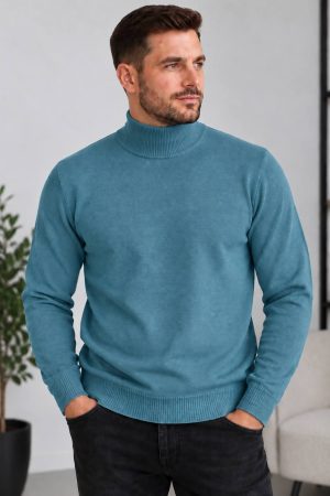 19001-7 бірюза Світер дорослий 2XL-5XL по 4
